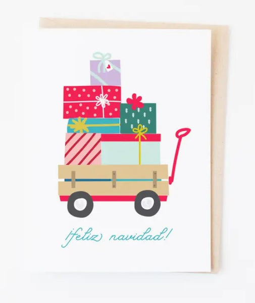 Holiday Gifts Feliz Navidad Card