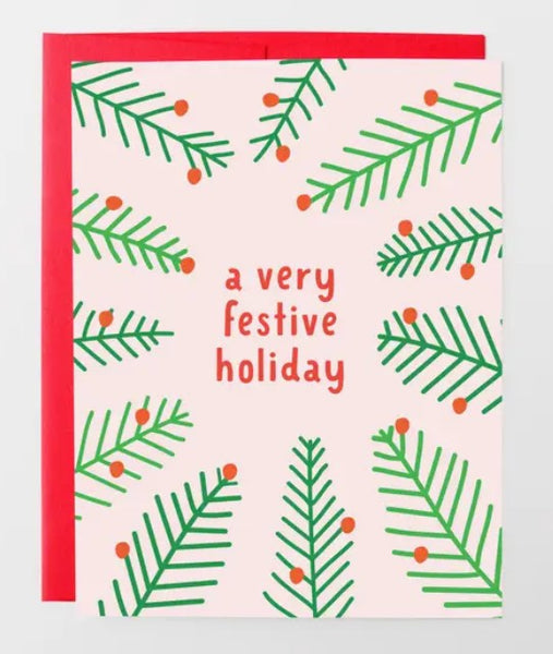 Festive Holiday Card