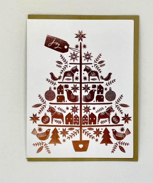 "Joy" Hygge Christmas Card