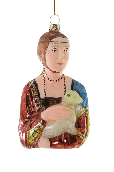The Lady with an Ermine Ornament
