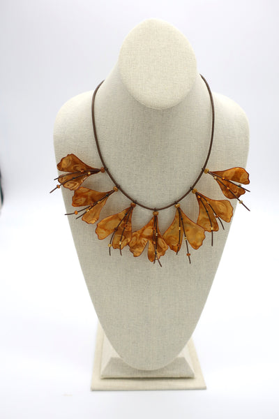 Isabelle Jewelry Designs Gingko Necklaces