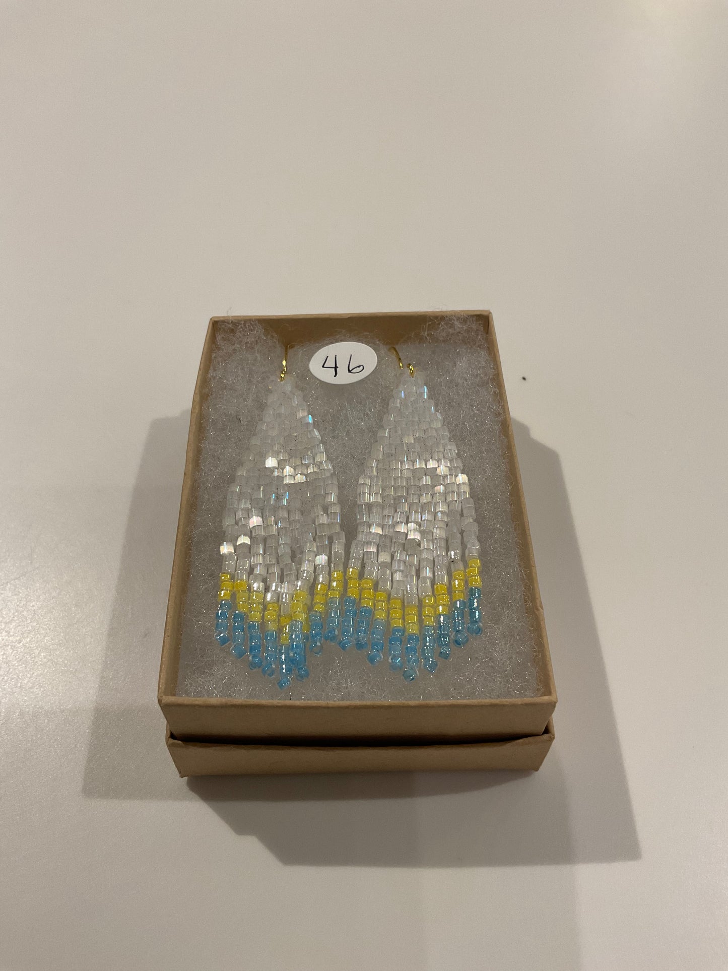 Beaded Fringe Earrings