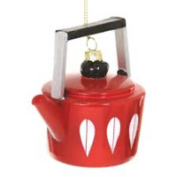 Mid Century Modern Tea Pot Ornament