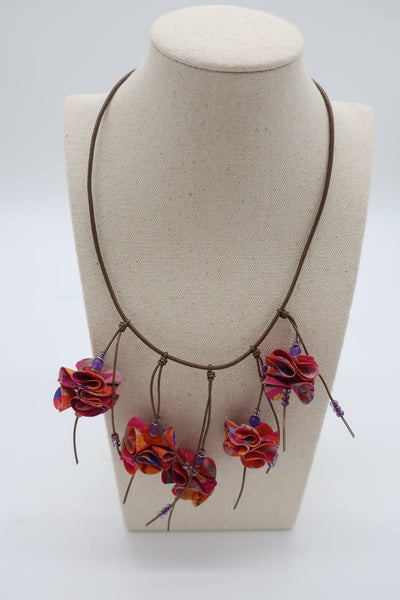 Isabelle Jewelry Designs Batik Blossoms Necklace