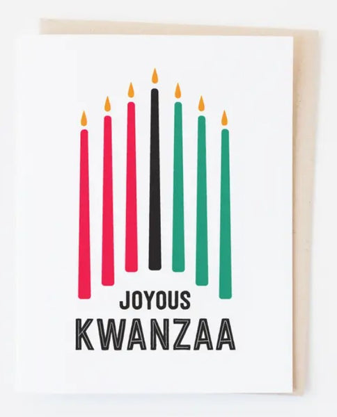 Joyous Kwanzaa Holiday Card