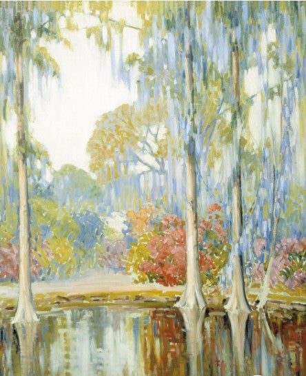 Magnolia Gardens (by Alfred Hutty) Magnet