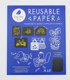 Reusable & Erasable Paper Jaq Jaq Bird