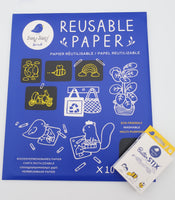 Reusable & Erasable Paper Jaq Jaq Bird