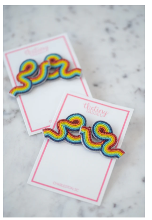 The Joy Rainbow Earring by Tiny Tassel