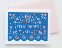 Felicidades, Lace Greeting Card