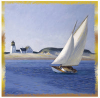 Edward Hopper The Long Leg, Note Card