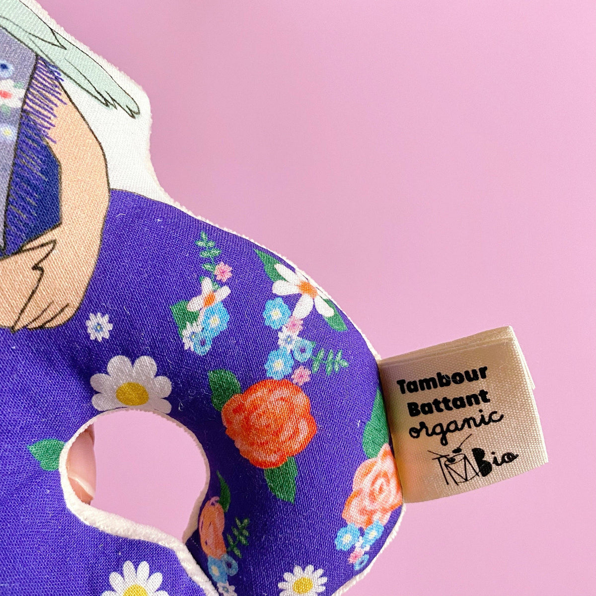 Frida Flowers Baby Rattle