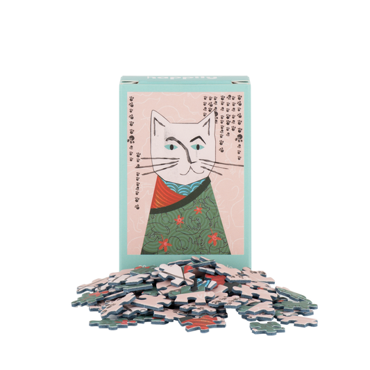 Kittygawa Hiroshige Mini Jigsaw Puzzle