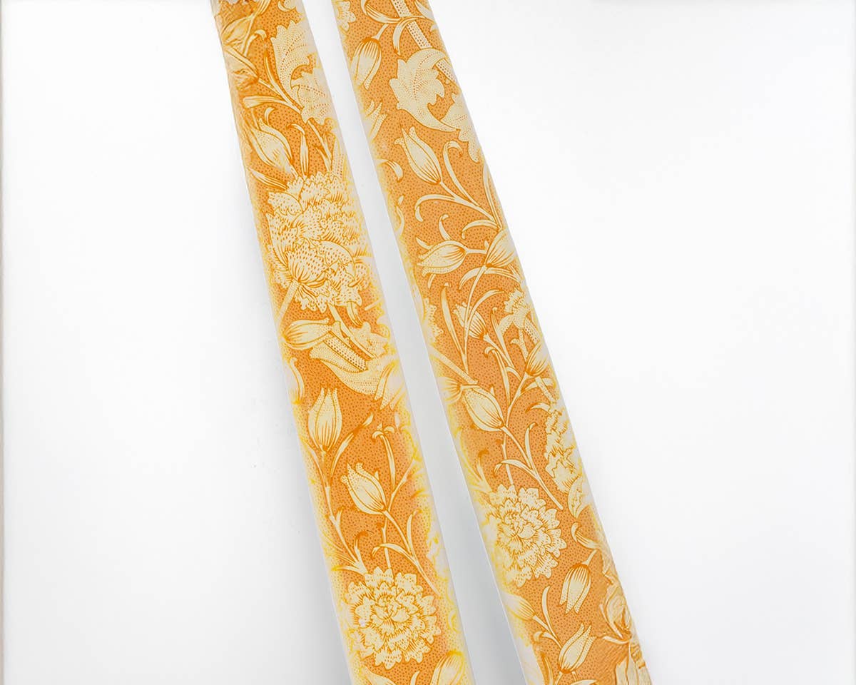 Taper Candles - Wild Tulip, William Morris