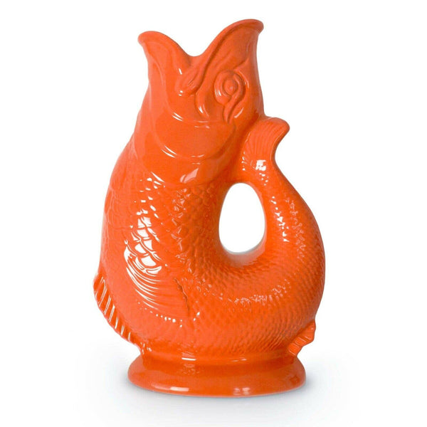 Orange Gluggle Jug