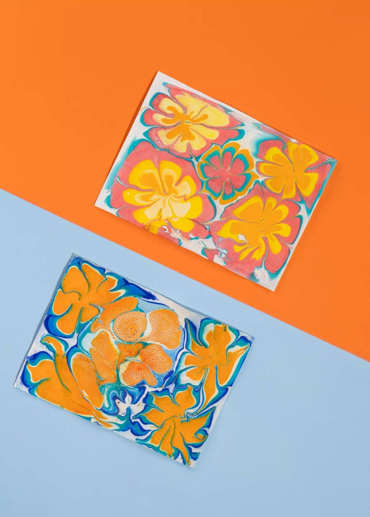 Coco Village: Marbling Painting Set