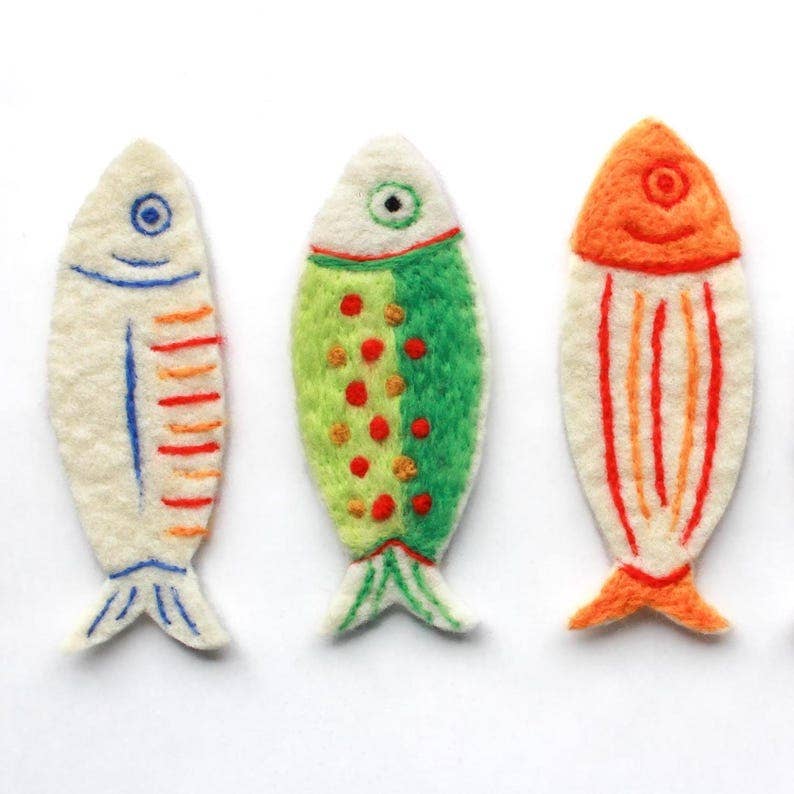 Sheep Creek Studio: Mini Fish Felting Kit