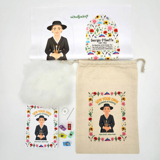 Sew Your Own Georgia O'Keeffe Doll Kit