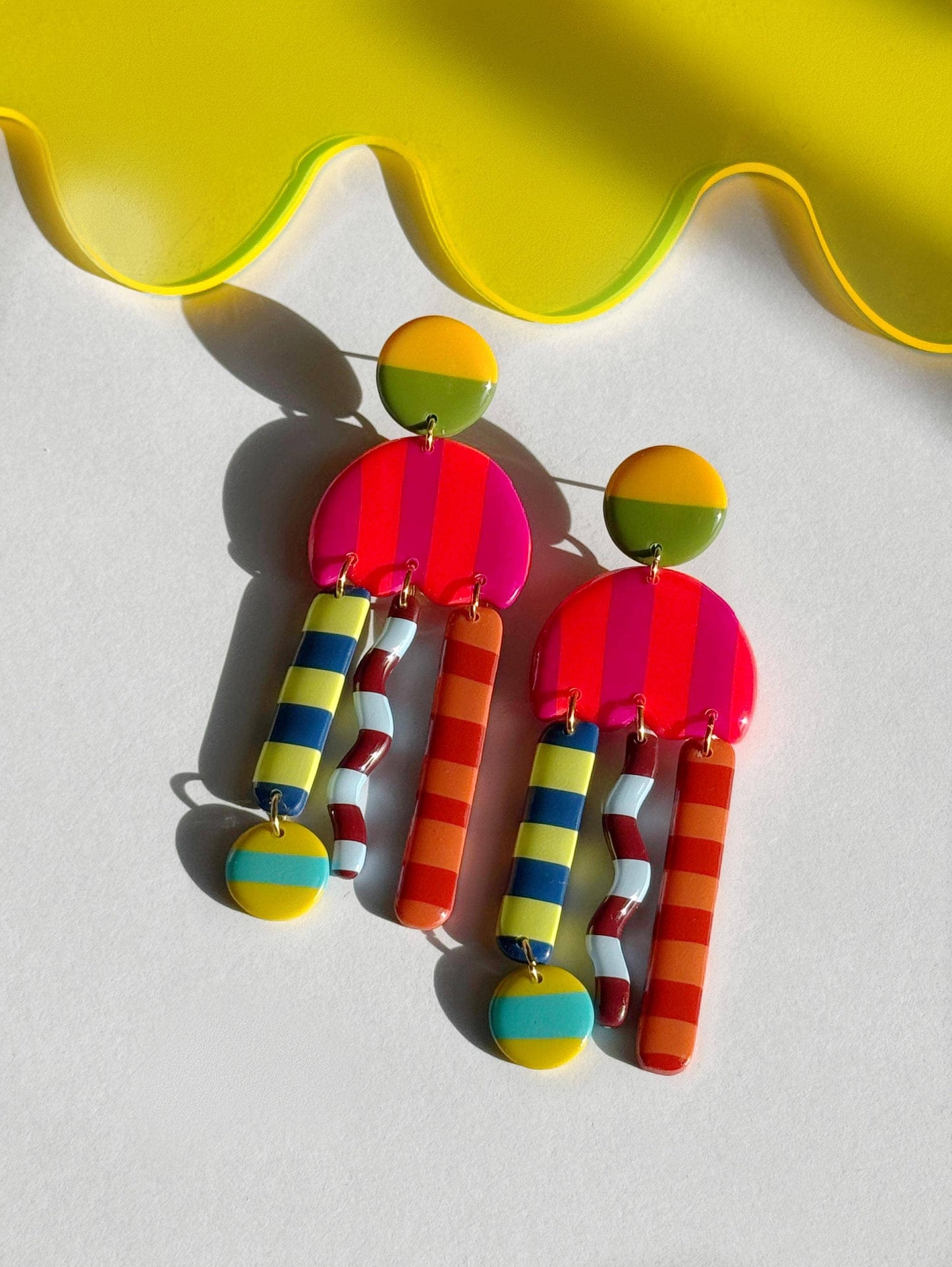 Dash Earrings by Delaney and Blu