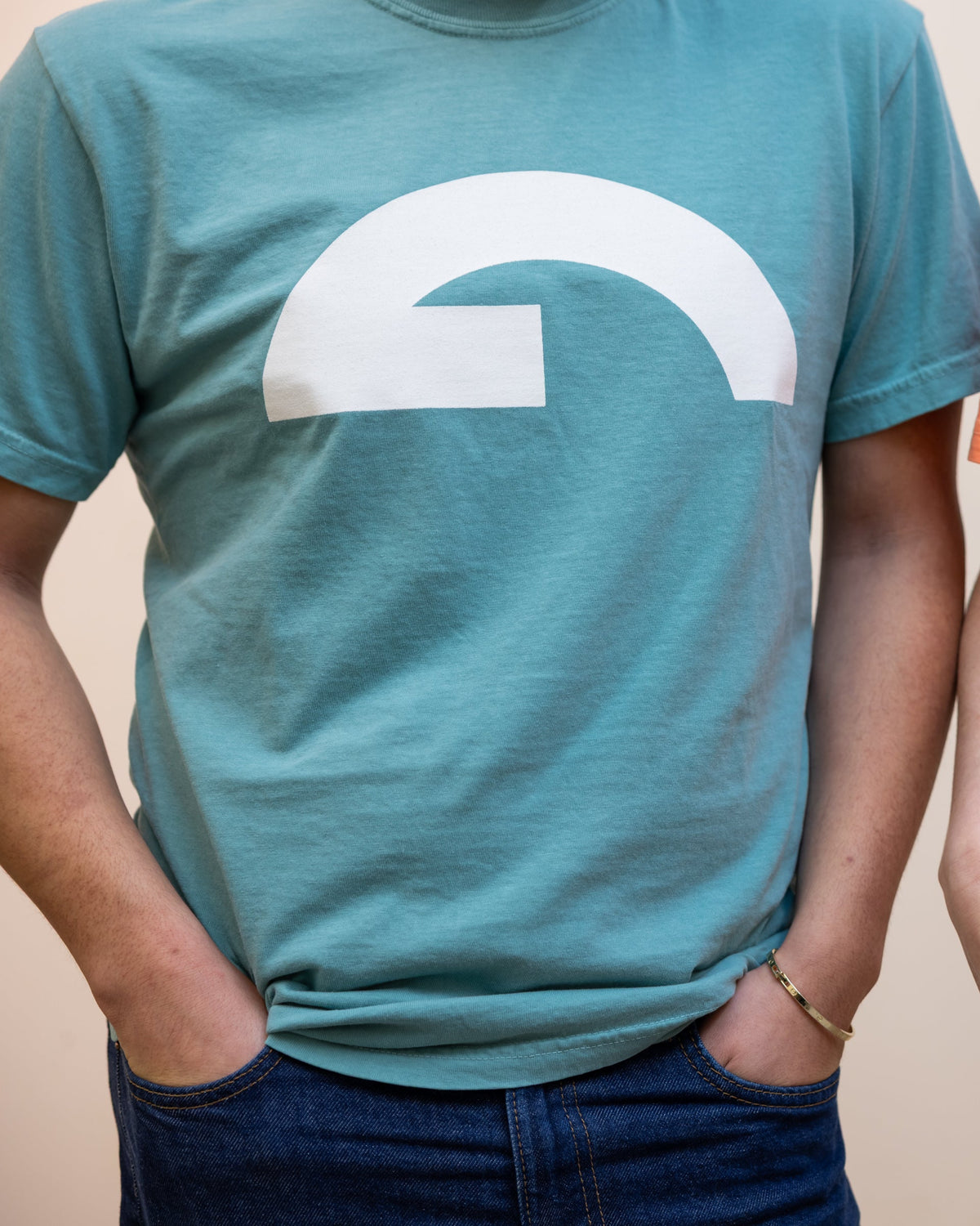 Gibbes "G Logo" Shirt in Seafoam