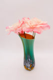 Blue Heron Glass Kneeling Vases