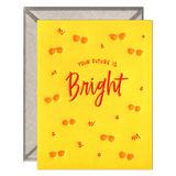 Ink Meets Paper Notecard: Your Future is Bright