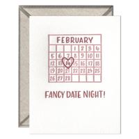 Ink Meets Paper Notecard: Fancy Date Night
