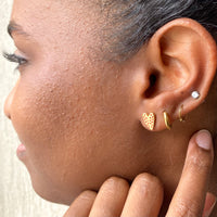 Goldbug Collection: Love on Top Earrings