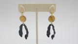 EK Designs Crinkle Drop Earrings