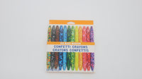 Kid Made Modern Confetti Crayons