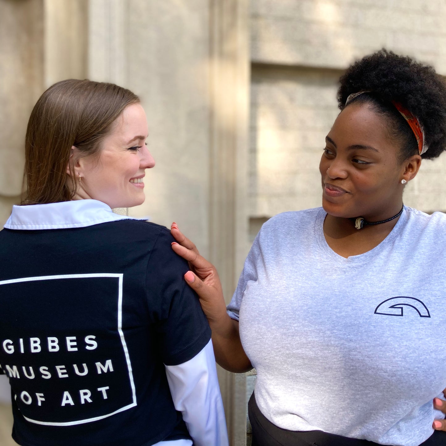 Gibbes Tee Minimalist Design 2021: Gray with Black Ink