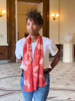 Kristy Bishop Silk Scarf: Madder Root