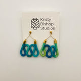Kristy Bishop Studios Small Rope Coil Earrings