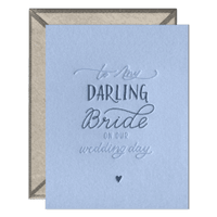 Ink Meets Paper Notecard: Darling Bride