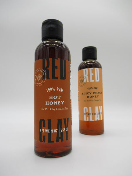 Red Clay: 9 oz Hot Honey