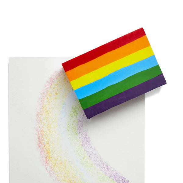 Kid Made Modern: Rainbow Block Crayon